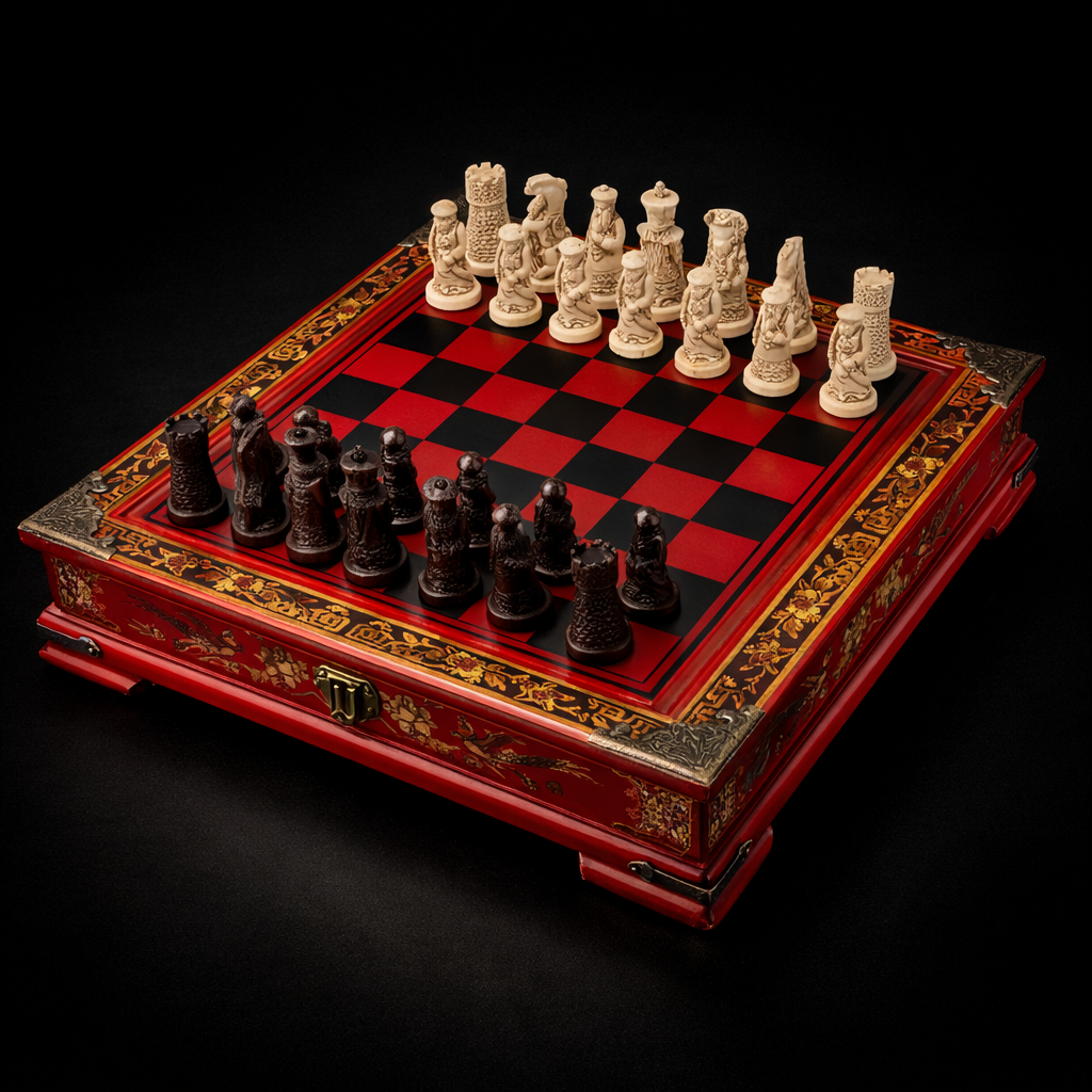Jeu Echec à thème asiatique