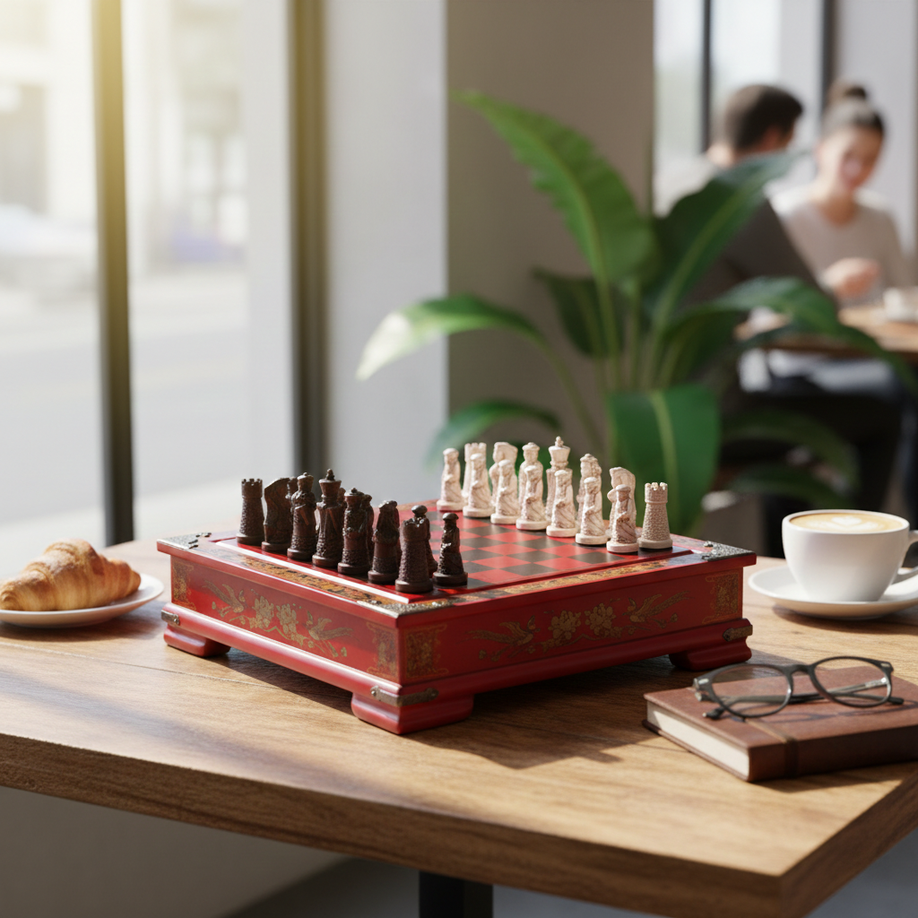 Jeu Echec à thème asiatique